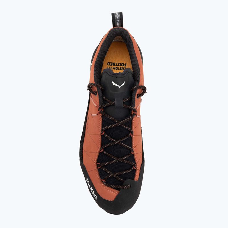 Damen-Zustiegsschuhe Salewa Wildfire Leather 2 GTX etruscan red/black 5