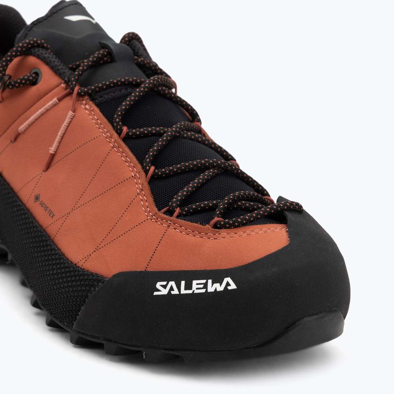 Damen-Zustiegsschuhe Salewa Wildfire Leather 2 GTX etruscan red/black 7