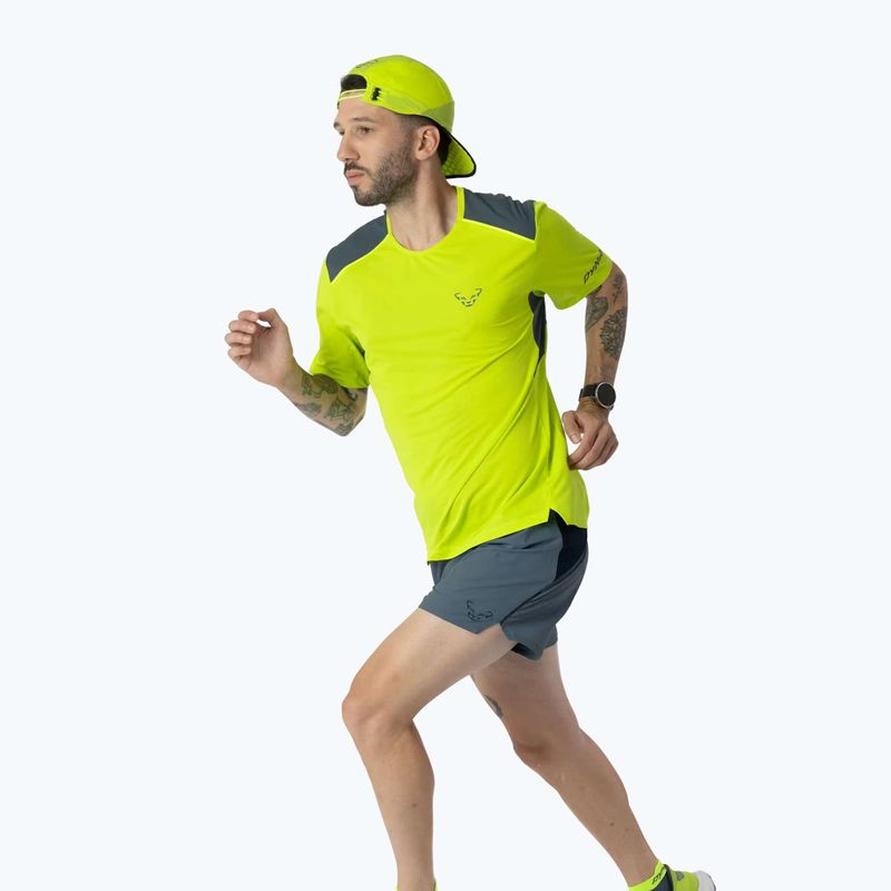 Laufshirt Herren DYNAFIT Sky ultra yellow 2