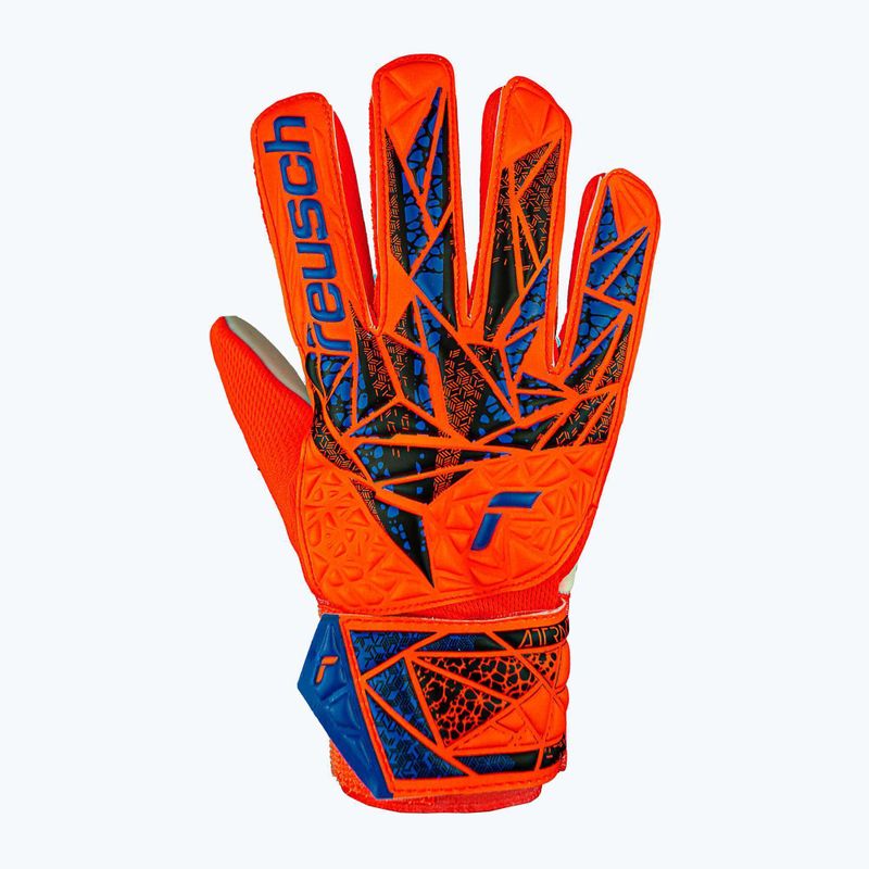 Reusch Attrakt Starter Grip Torwarthandschuh hyper orng/elec blau 2