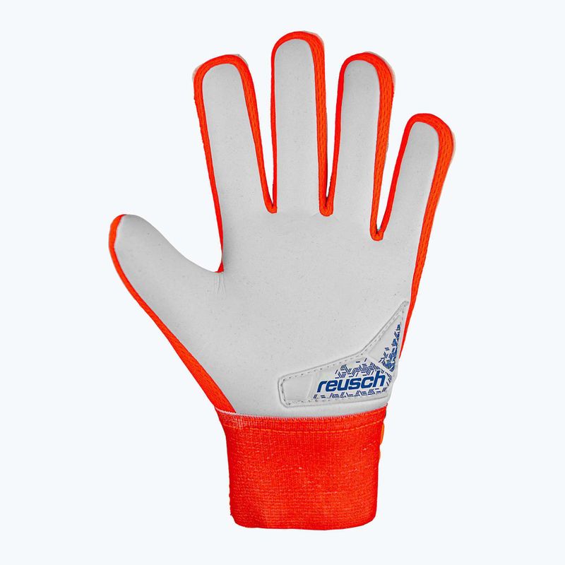 Reusch Attrakt Starter Grip Torwarthandschuh hyper orng/elec blau 3