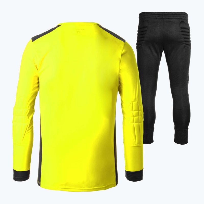 Torwart-Set Kinder Reusch Match Set Junior safety yellow/black 2