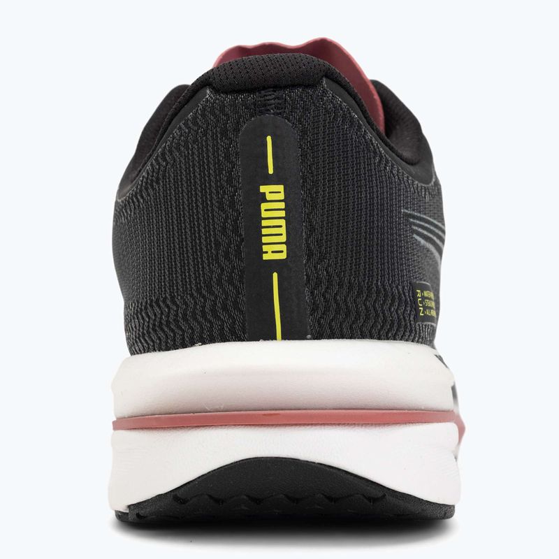 Laufschuhe für Damen Puma Velocity Nitro WTR black/silver/yellow 6