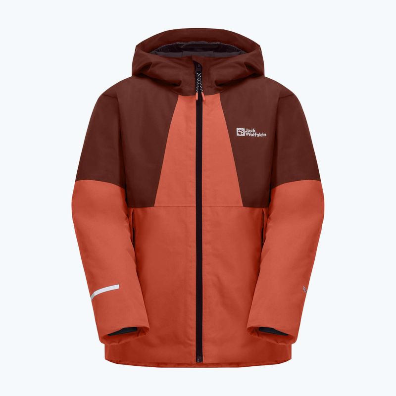 Jack Wolfskin Kinder Daunenjacke Actamic 2L Ins korallenorange 4