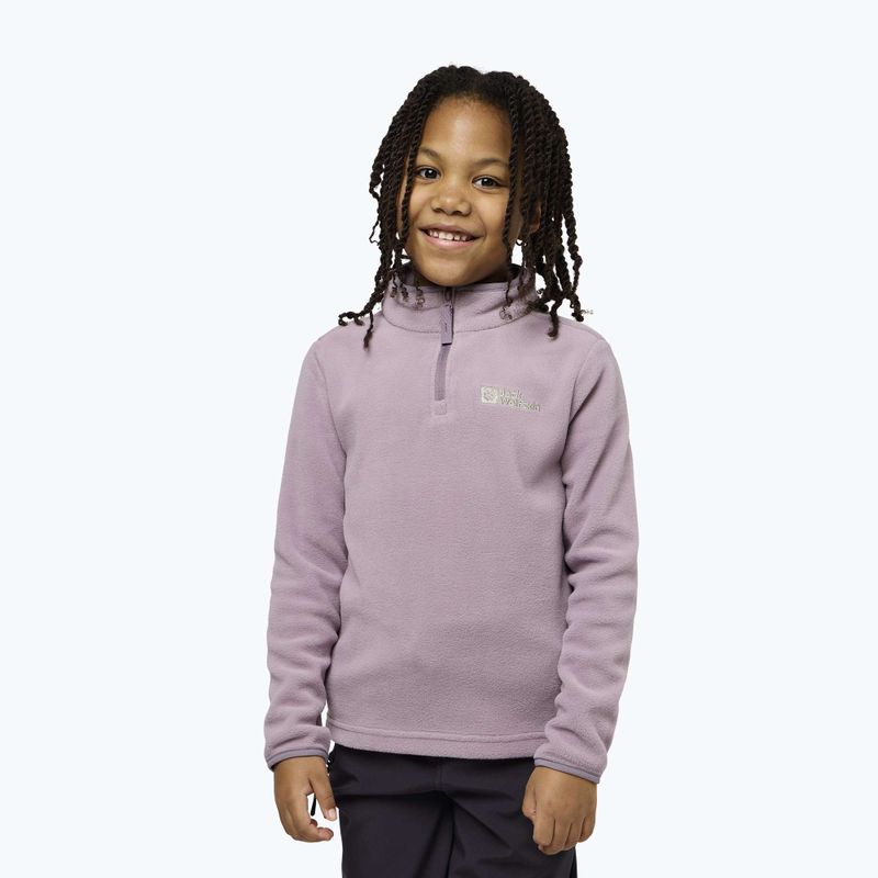 Jack Wolfskin Taunus Halfzip Kinder-Trekkingjacke