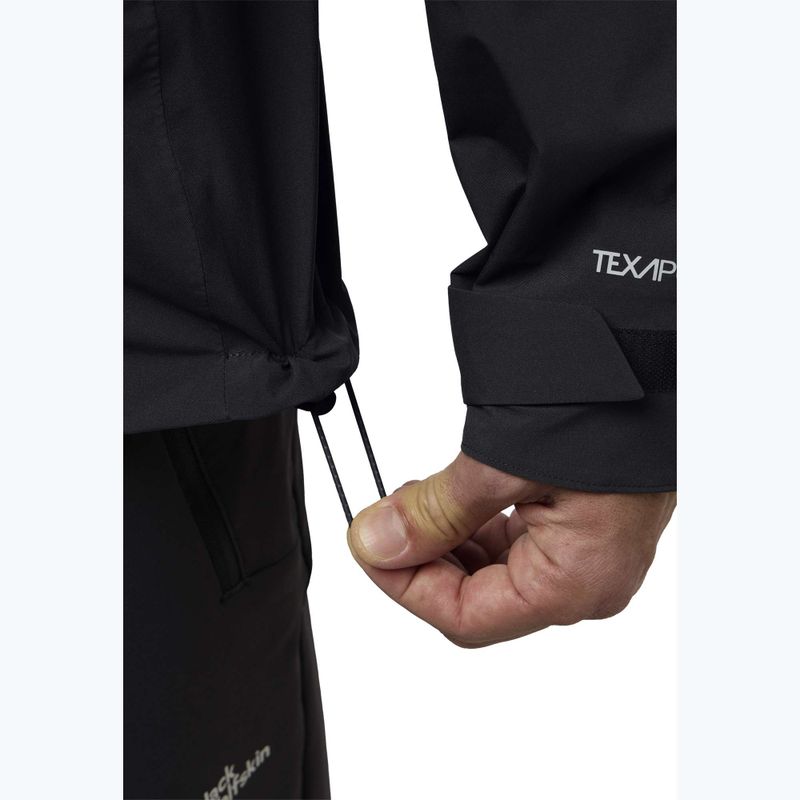 Jack Wolfskin Eagle Peak 2L Phantom Regenjacke 8