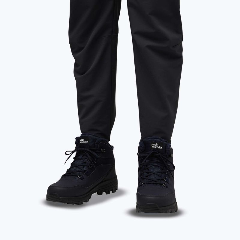 Herrenschuhe Jack Wolfskin Everquest Texapore Mid dark navy 10
