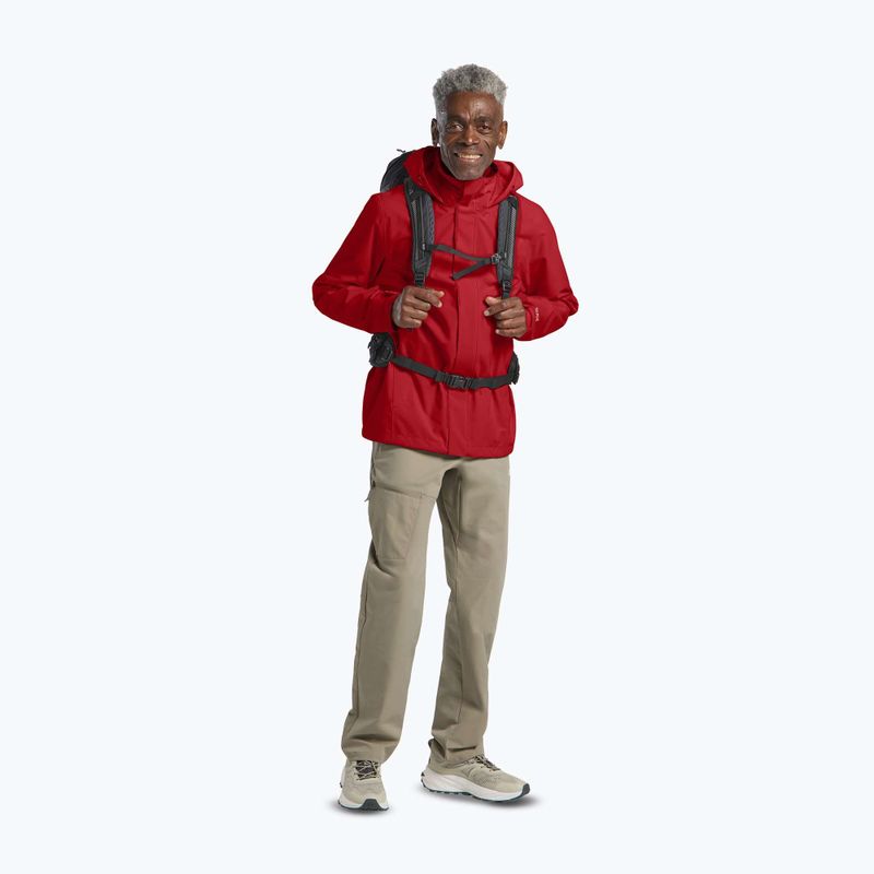 Regenjacke Herren Jack Wolfskin Trailtime 2L adrenaline red 2