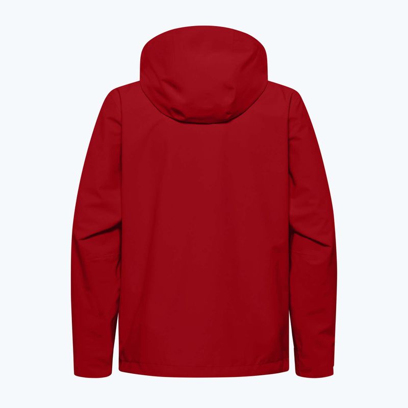 Regenjacke Herren Jack Wolfskin Trailtime 2L adrenaline red 7