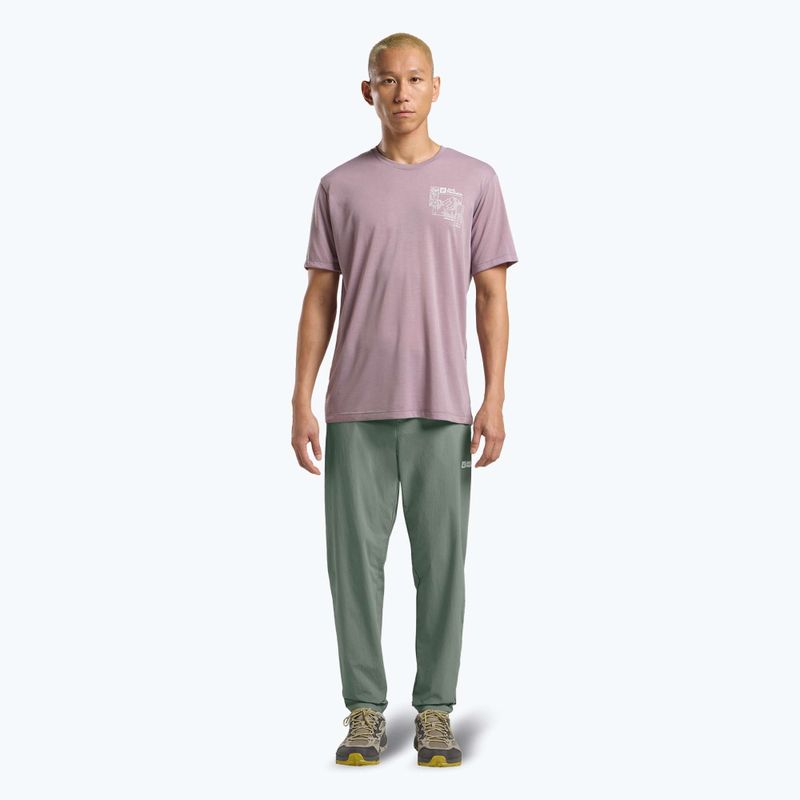 Jack Wolfskin Herren-Trekkinghose Hikeout schiefergrün 2