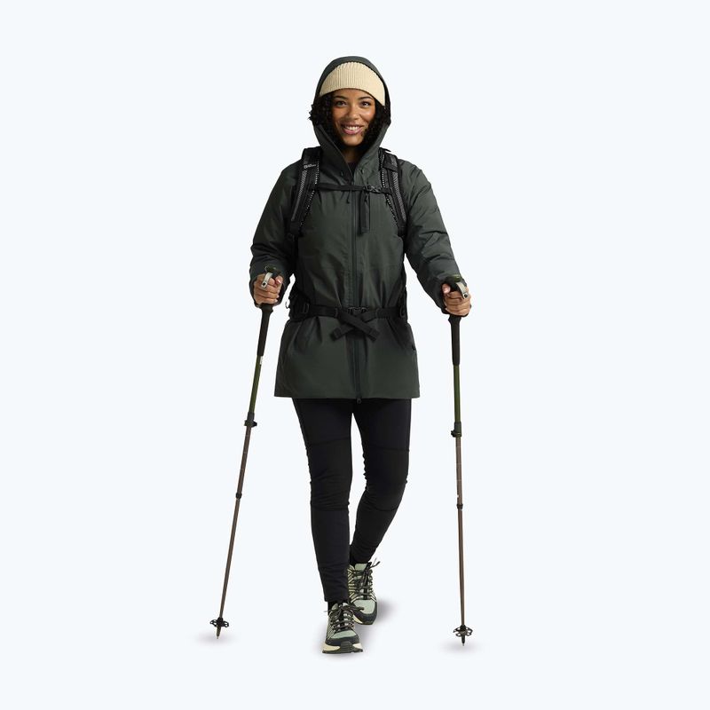 Damen Daunenjacke Jack Wolfskin Icecape 2L Down Ins Rds slate green 2