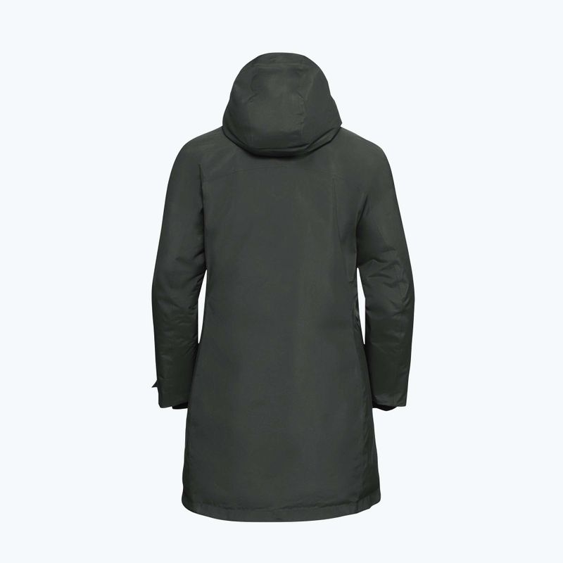 Damen Daunenjacke Jack Wolfskin Icecape 2L Down Ins Rds slate green 8