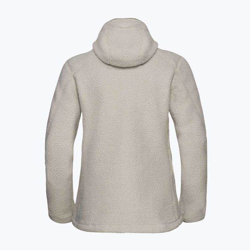 Fleece Hoodie Sweatshirt Damen Jack Wolfskin Cradle Mountain Pile Full Zip pale sand 8