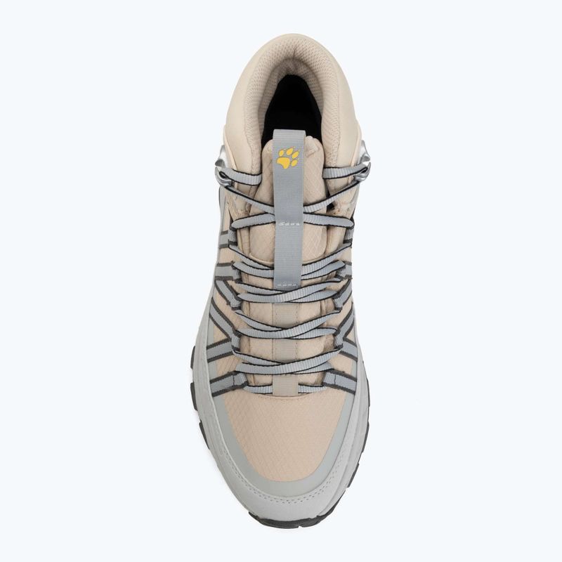 Wanderschuhe Damen Jack Wolfskin Wild Hike Texapore Mid oyster 5