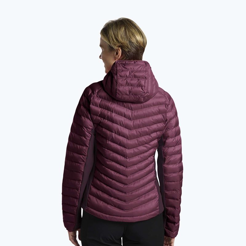 Gefütterte Jacke Damen Jack Wolfskin Routeburn Pro Ins raisin 3