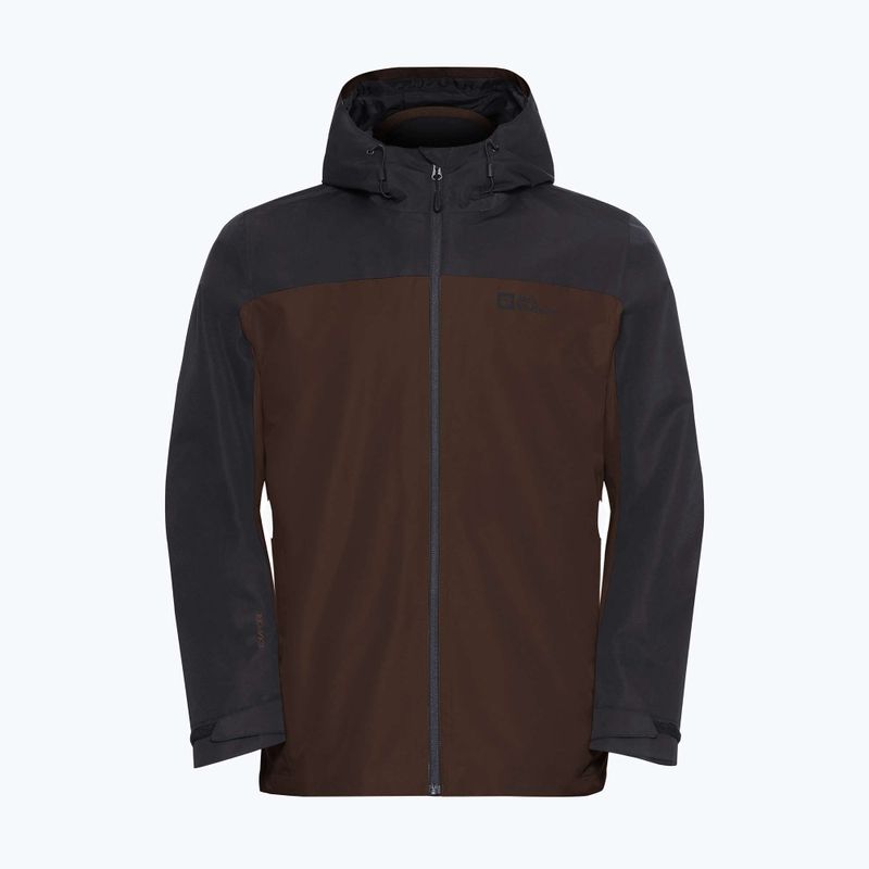 Jacke 3in1 Herren Jack Wolfskin Taubenberg 3In1 hot choc 10