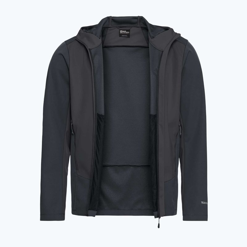 Softshell-Jacke für Herren Jack Wolfskin Skyvail phantom 8