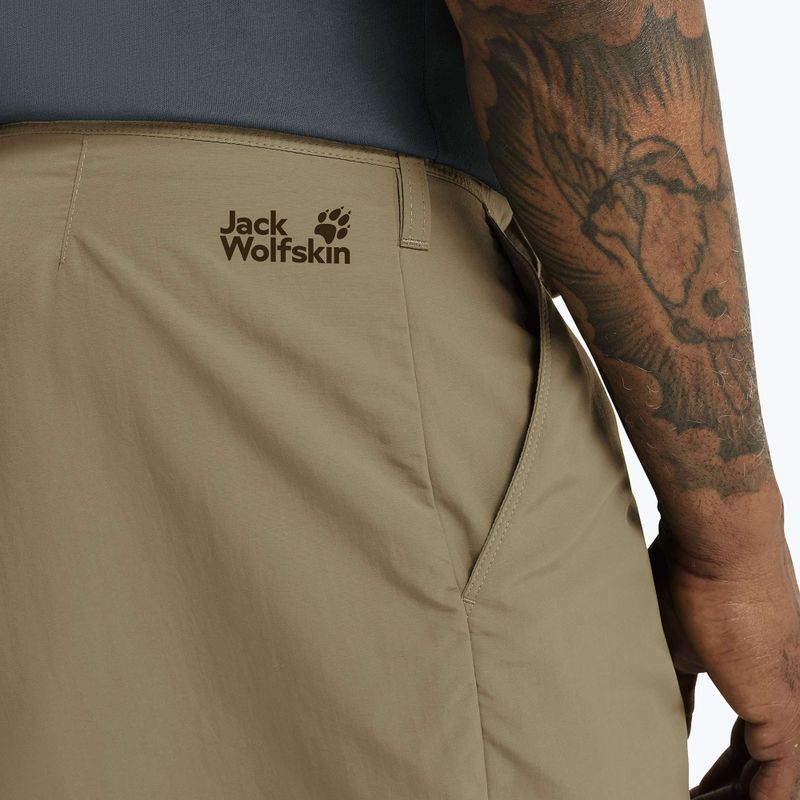 Herren-Trekkingshorts Jack Wolfskin Duneland hazel wood 5