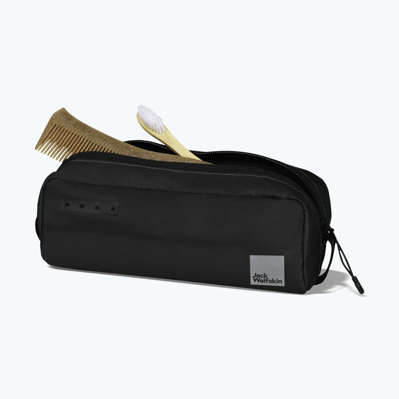 Jack Wolfskin Wandermood Kulturbeutel Mini 1 l granit schwarz 5