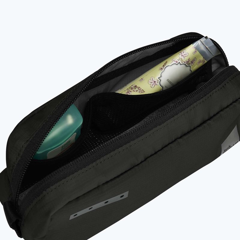 Jack Wolfskin Wandermood Kulturbeutel Mini 1 l granit schwarz 6