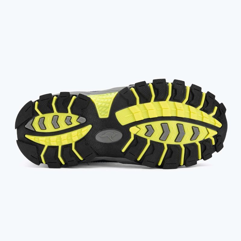KangaROOS K-Robi KTX Kinder-Schneestiefel dark navy/lime 4