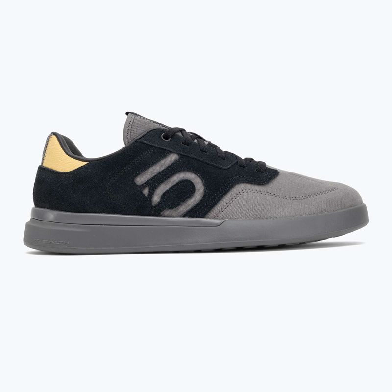Männer adidas FIVE TEN Sleuth Kern schwarz / anthrazit / Haferflocken Plattform Radfahren Schuhe 2