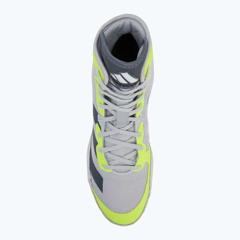Boxschuhe Herren adidas Adizero team light grey/ team onix/ team sollar yellow 2 5