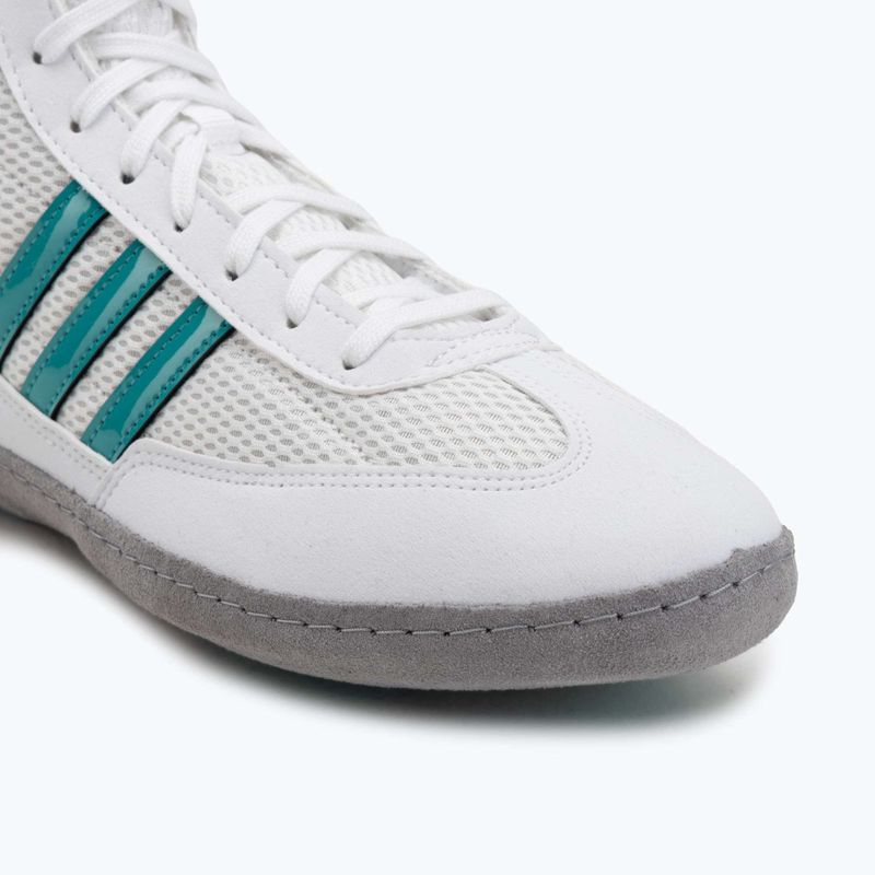 Boxschuhe adidas Combat Speed.4 footwear white/purple team/grey three 7