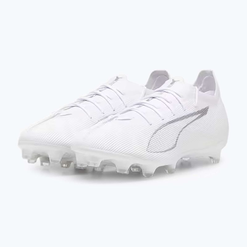 PUMA Ultra 5 Pro FG/AG Fußballschuhe puma weiß/puma weiß 8