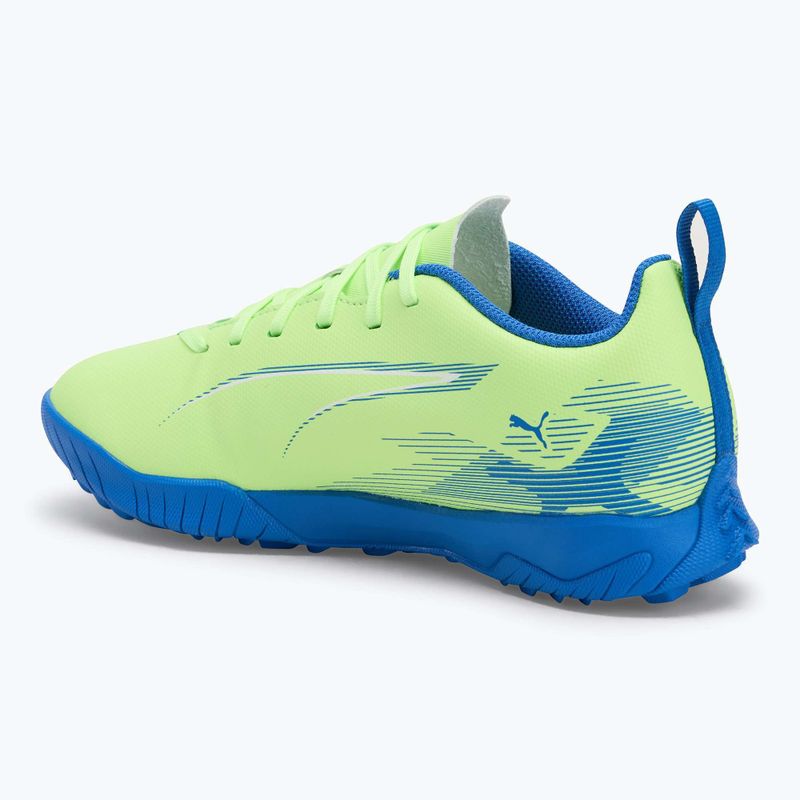 PUMA Ultra 5 Play TT Jr fizzy apple/puma weiß Kinder Fußballschuhe 3
