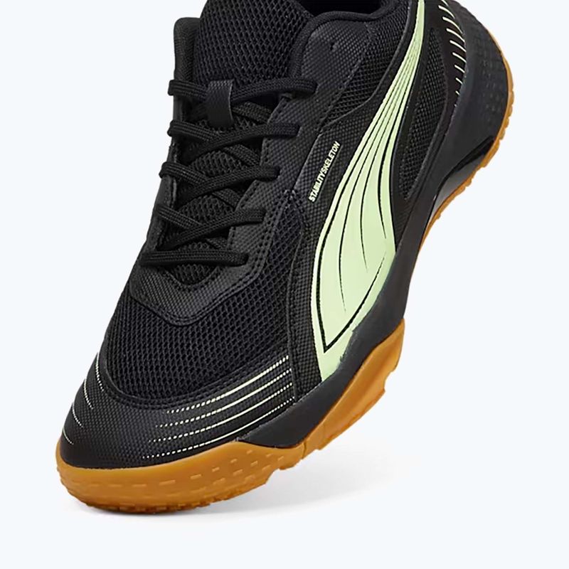 PUMA Solarflash III Indoor-Sportschuh puma schwarz/fizzy apple 12