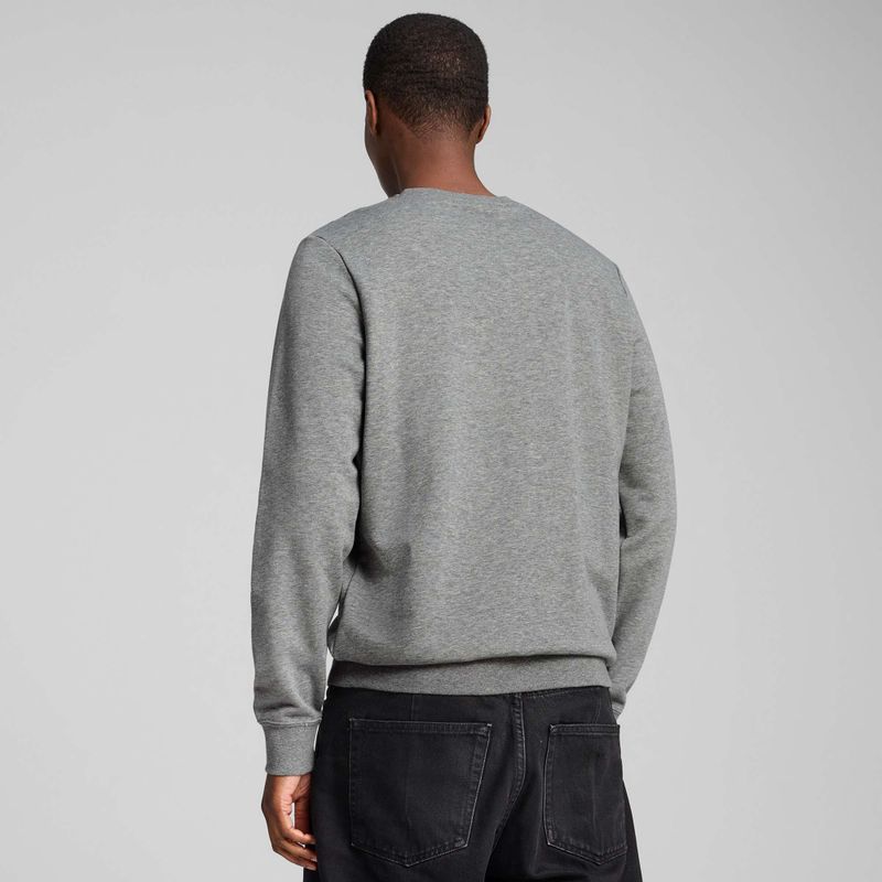 Hoodie Sweatshirt Herren PUMA ESS No. 1 Logo Crew TR medium gray heather 4