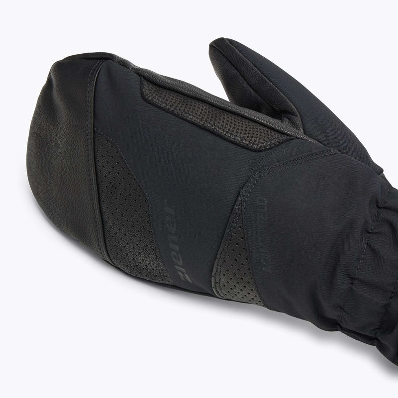 Skihandschuhe Herren ZIENER Gaikus Aquashield AW alpine black 5