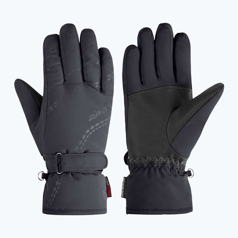 Damen-Skihandschuhe ZIENER Keva-Z PR black