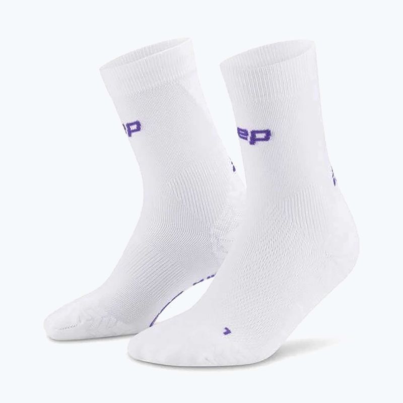 Damensocken CEP Ultralight Mid Cut 4.0 white