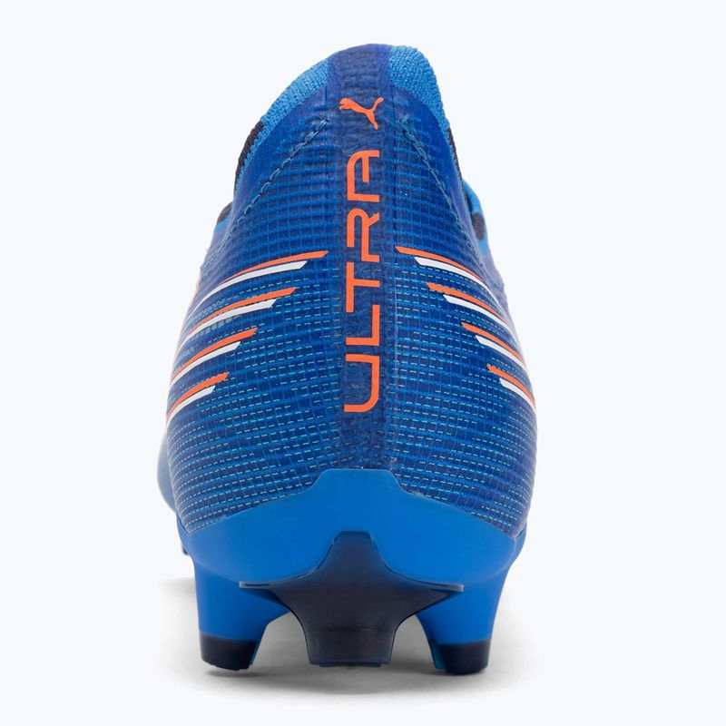 PUMA Herren Fußballschuhe Ultra 6 Match FG/AG ultra blau/puma weiß/glühend rot 6