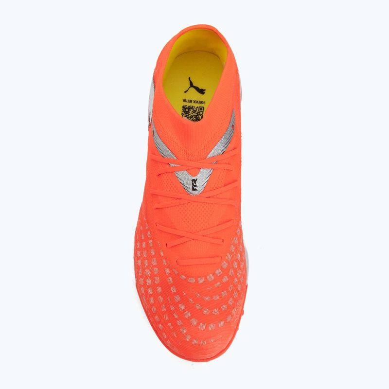 Fußballschuhe PUMA Future 9 Match TT glowing red/puma white/puma black/puma silver 5
