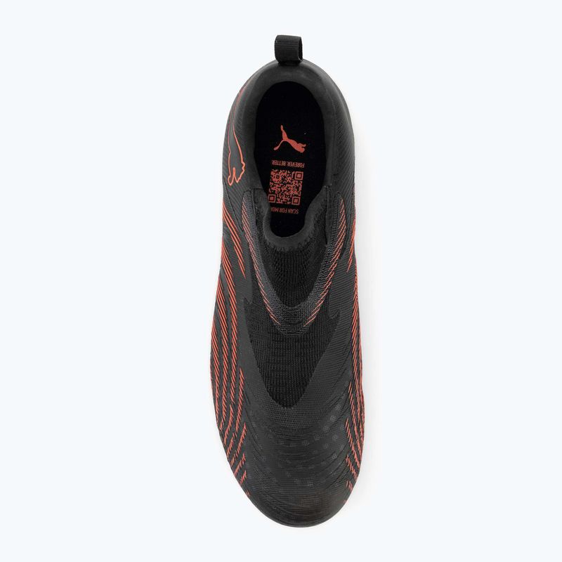 Kinder Fußballschuhe PUMA Future 9 Match LL FG/AG Jr puma black/glowing red/strong grey 5