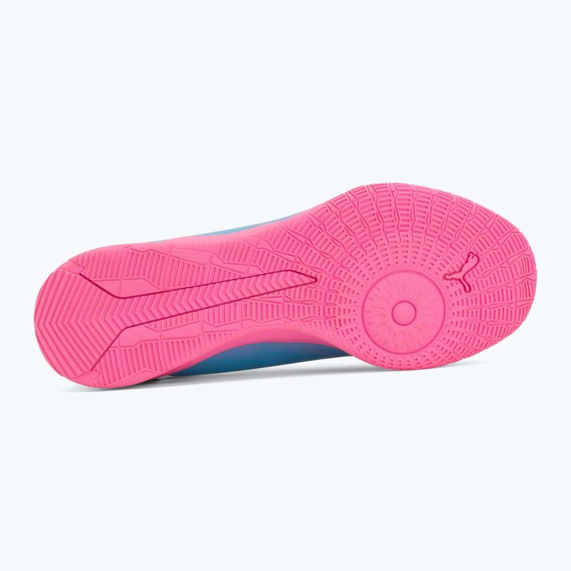 Kinder Fußballschuhe PUMA Ultra 6 Play It Jr poison pink/puma wht/sun stream/bright aqua/puma blk 4