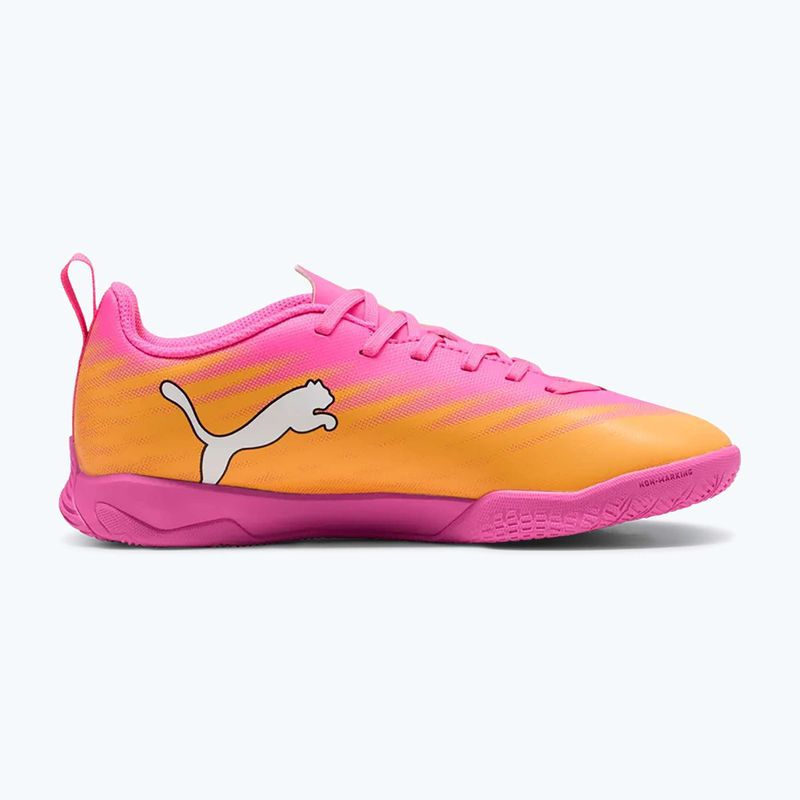 Kinder Fußballschuhe PUMA Ultra 6 Play It Jr poison pink/puma wht/sun stream/bright aqua/puma blk 8