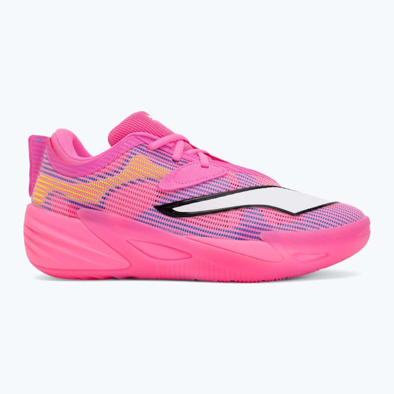 Basketballschuhe PUMA All-Pro NITRO 2 Showtime poison pink/bright aqua/lime squeeze 2