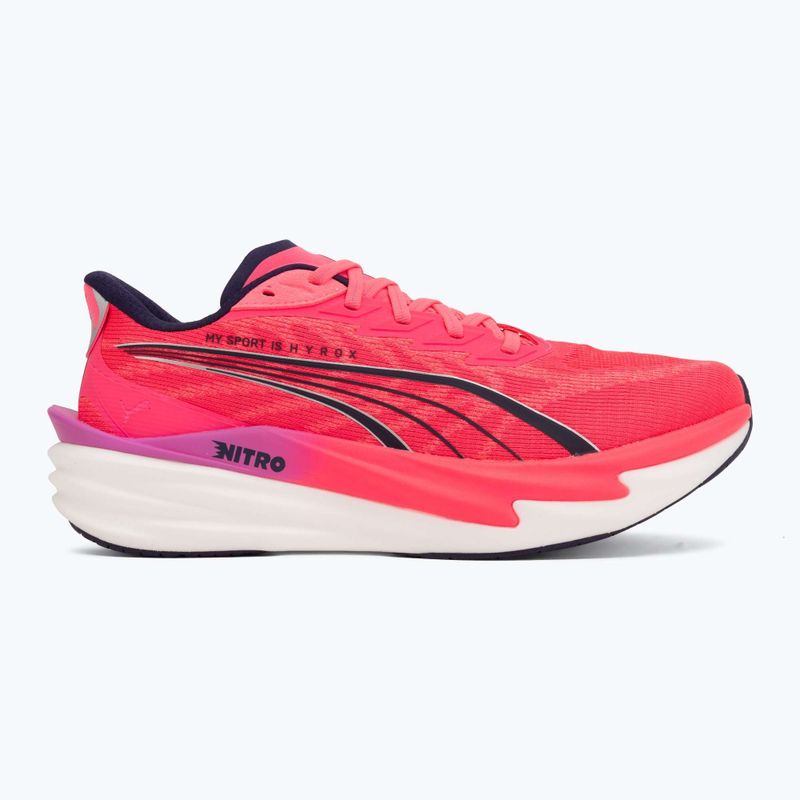 Laufschuhe weiß PUMA X Hyrox Deviate Nitro 4 white 2