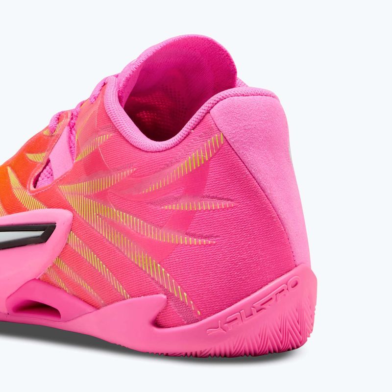 Basketballschuhe PUMA All-Pro NITRO 2 Elite poison pink/ultra blue/lime squeeze 12