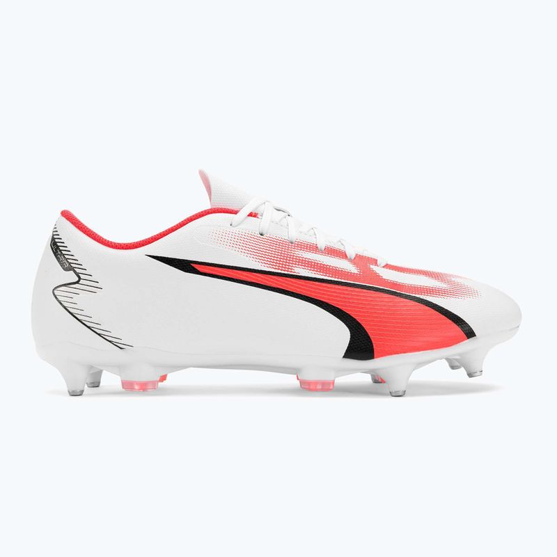Herren PUMA Ultra Play MXSG Fußballschuhe puma weiß/puma schwarz/feuerorchidee 2