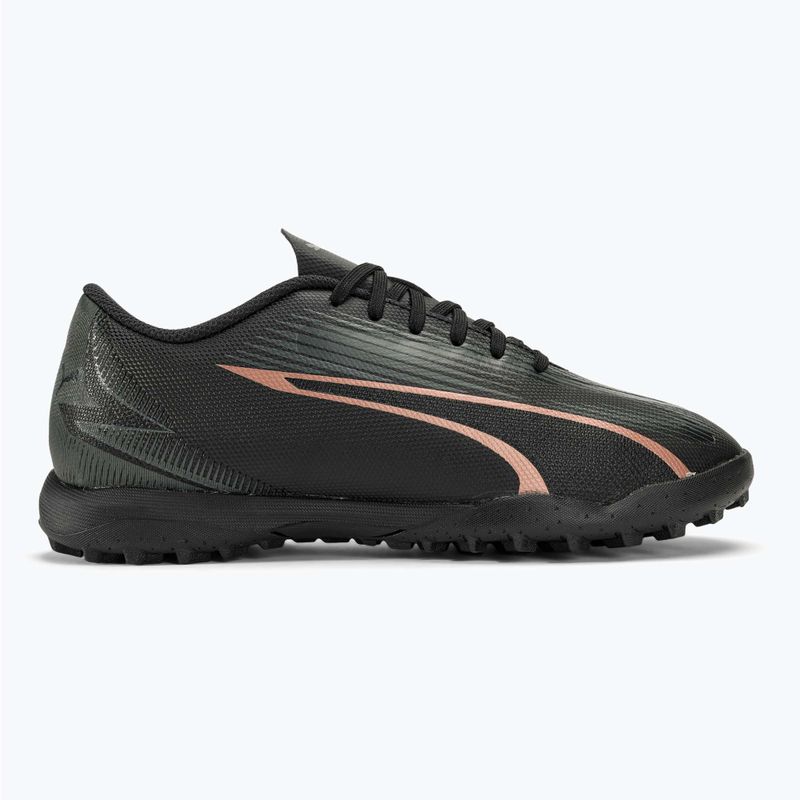 PUMA Ultra Play TT Jr Kinder-Fußballschuhe puma schwarz/copper rose 2