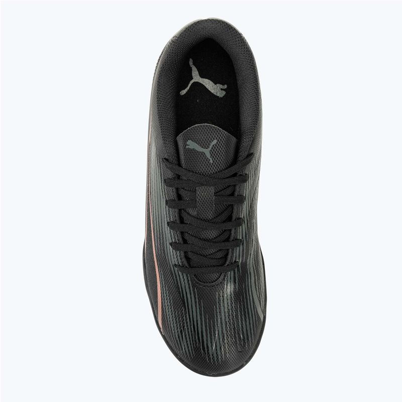 PUMA Ultra Play TT Jr Kinder-Fußballschuhe puma schwarz/copper rose 5