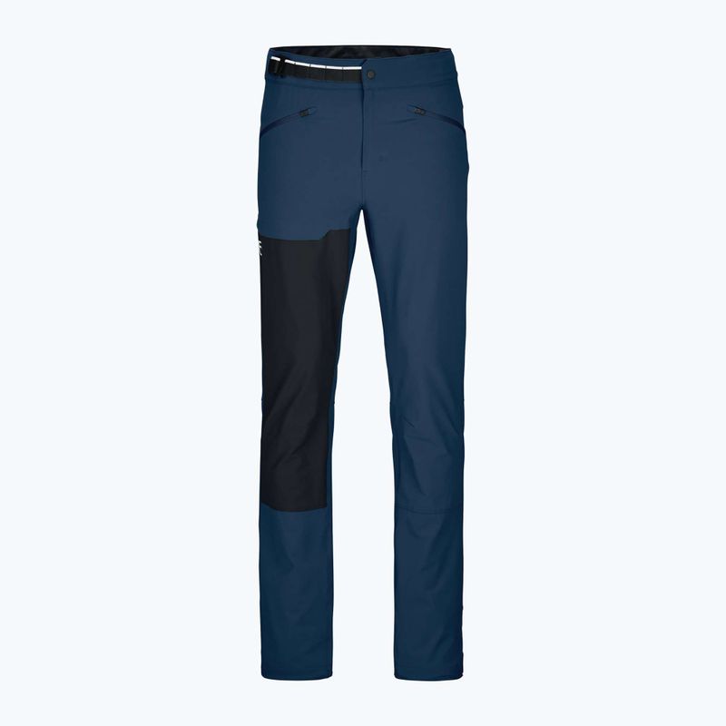 Herren Softshellhose ORTOVOX Brenta deep ocean 2
