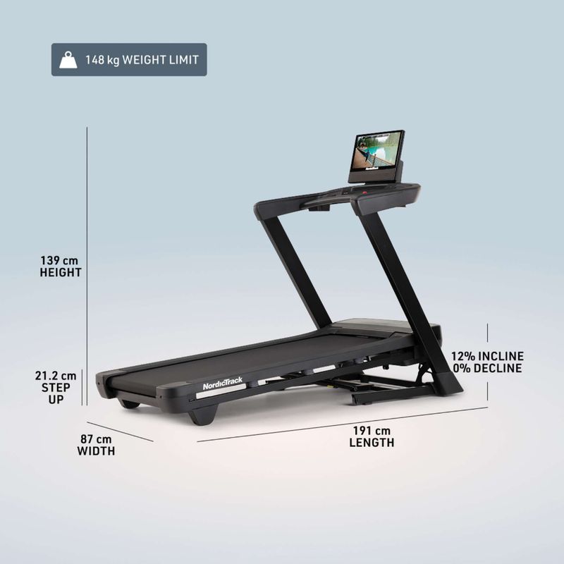 Elektrisches Laufband NordicTrack T16 black 9