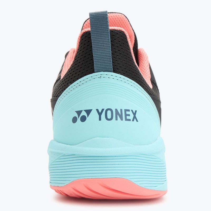 Herren-Tennisschuhe YONEX Sonicage 3 CL schwarz/himmelblau 6