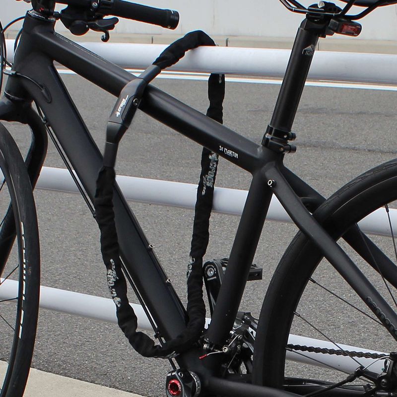 Crops Fahrradschloss K4-66 schwarz CP-K4-66-AL-01 2